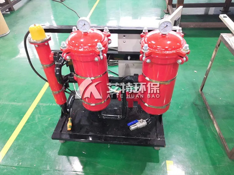 Mobile high precision oil filter