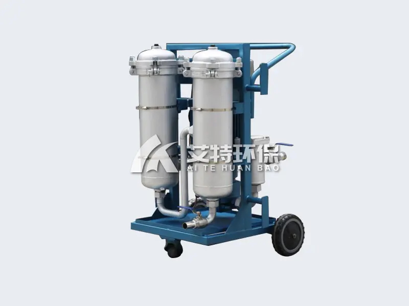 LYC-150B high precision fine hydraulic oil filter truck